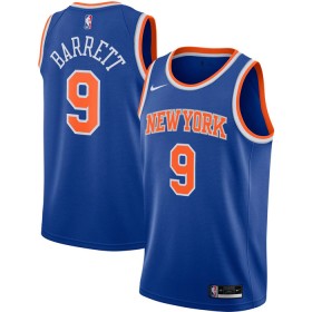 Maillot Basket Homme New York Knicks RJ Barrett 9 2022-23 Nike Icon Edition Swingman